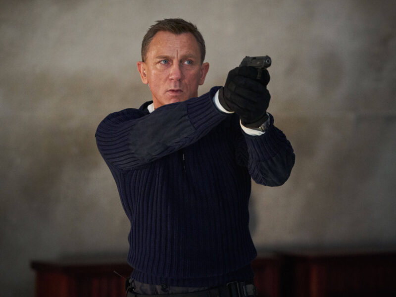 Daniel Craig as James Bond in 2021's No Time to Die The Oscars